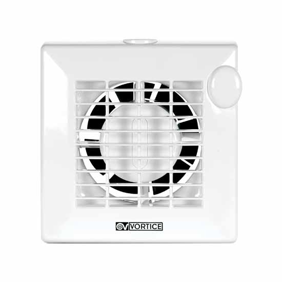 Aspiratore Elicoidale A Muro Vortice 11150 – Diametro 90 Mm – Bianco – 220V
