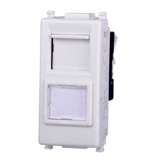 LINK Keystone presa di rete CAT.6 stp RJ45 schermata compatibile Bticino Matix