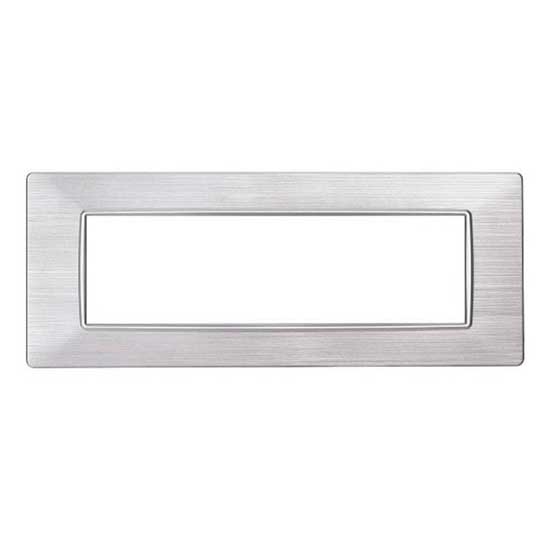 Placca Per Interruttori Vimar Plana - 3 Moduli, Colore Bronzo Satinato, Compatibile Originale - Foto 2