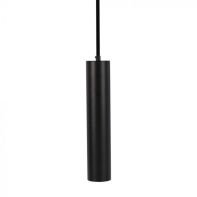 V-TAC VT-976 LED lustre suspension spot GU10 en aluminium noir D:60*500MM - sku 6687