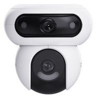 EZVIZ H90 Dual 2K+ Telecamera Wi-Fi PTZ da Esterno con Doppia Ottica 4MP + 4MP, AI Persone e Veicoli, Visione Panoramica 360°