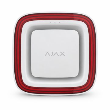 Ajax EN54 FireProtect (Sounder/VAD) Jeweller Sirena con Segnalatore Visivo Bianco 118599