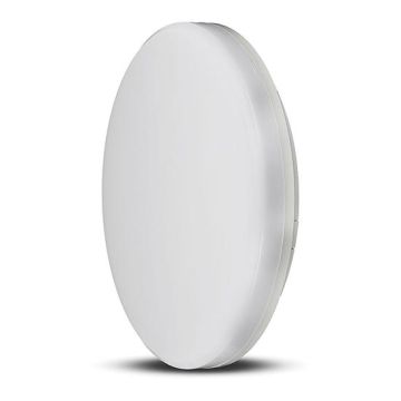 V-TAC PRO VT-8033RD Plafoniera LED 15W 120LM/W da soffitto Chip samsung rotonda bianco caldo 3000K IP44 IK08 - sku 2113889