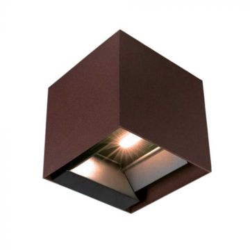 V-TAC Lampada LED da Giardino 9W con Pannello Solare e Sensore PIR Colore Rame luce CCT 3in1 IP65 - 23824