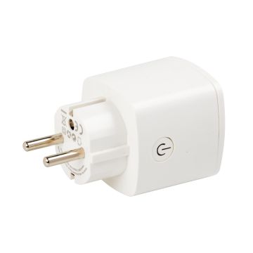 HIKVISION DS-PSP1-WE Spina intelligente AX-PRO per gestione carichi, presa Smart Plug radio per comando dispositivi