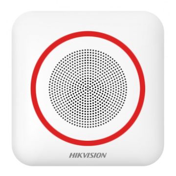 HIKVISION DS-PS1-II-WE/RED nuova sirena radio da interno con comunicazione a 2 vie DS-PS1-2-WE Ax Pro