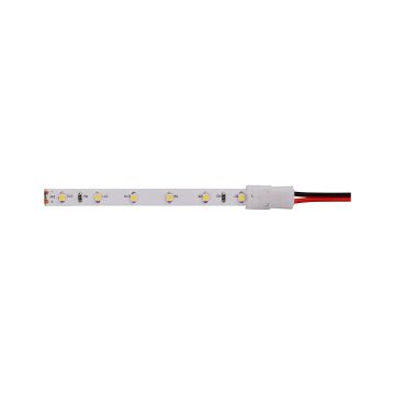 V-TAC Connettore per Strip LED flessibile larghezza 10mm ad Innesto rapido 2 Pin e cavi a saldare