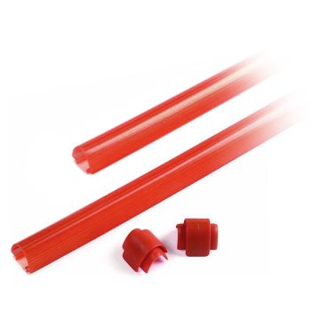 Kit gomma paracolpi NICE XBA13 per barriera asta stradale ( set 9 metri)