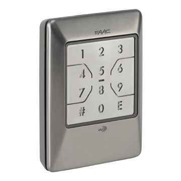 FAAC 404037 selettore tastierino Trasmittente via radio a combinazione Radio Key Pad 433Mhz XKP W 