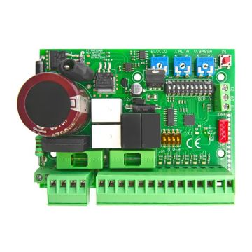 NOLOGO START-S7LT centrale - 24V quadro di comando per motore cancello scorrevole / motore porta garage con predisposizione batteria