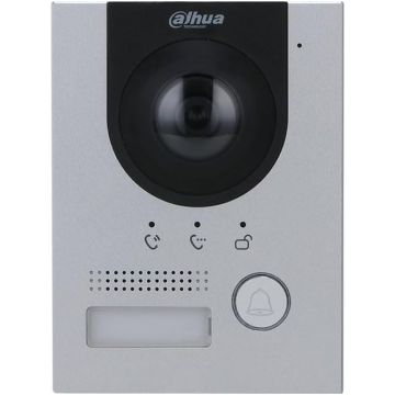 DAHUA Videocitofono Esterno Antivandalo con Telecamera 2 MP e Pulsante Singolo – Modello VTO2202F-P-S2