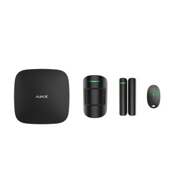 AJAX kit allarme wireless StarterKit 4G senza fili nero(Hub 2.4G+ MotionPtotect + DoorProtect + SpaceControl) - 51173.134.BL1