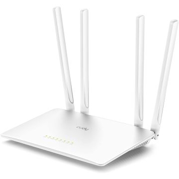 CUDY WR1200 2.0 Router WiFi AC1200 dual-band 5 PORTE - MU-MIMO e controllo app