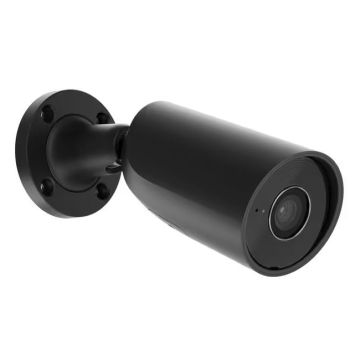 Ajax BulletCam Telecamera IP 5 Mp 2.8 mm (8EU) ASP nera cablata AI IR 35M per Videosorveglianza - Baseline 79024