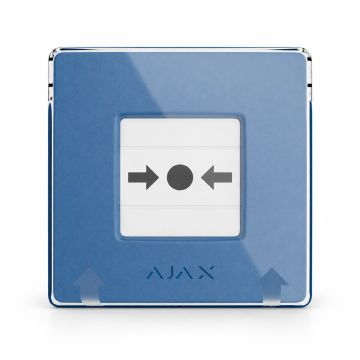 Ajax Manual Call Point Pulsante Manuale Wireless Blu 71254