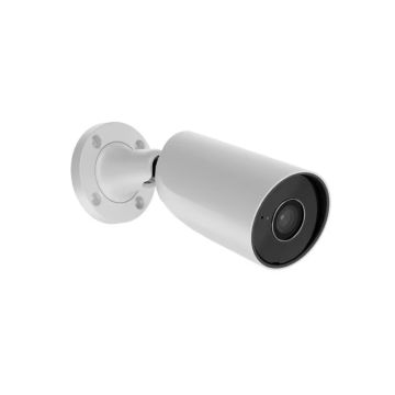 Ajax BulletCam Telecamera IP 5 Mp 2.8 mm (8EU) ASP bianco cablata AI IR 35M per Videosorveglianza - Baseline 79028