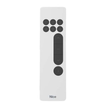 NICE Telecomando bidirezionale DOMI' portatile 6 canali Trasmettitore DOMIP6 colore bianco