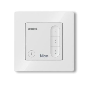 NICE Trasmettitore radio DOMI W3C bianco 3 canali - DOMIW3C