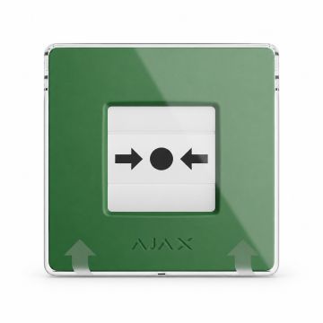 Ajax Manual Call Point Pulsante Manuale Wireless Verde 87639
