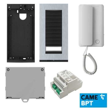 CAME Kit citofonico monofamiliare AGTK200A03 AGT A200 + TARGHA - BPT 8K40CA-006