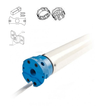 Set Mondrian 5 - 30 Nm motore tubolare tapparelle Came 001Y5030A151MO KIT 001UY0020