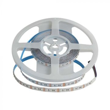 V-TAC VT-3535-120 Striscia led RGB SMD3535 120 led/mt 12W/m Doppio PCB 5mt 24V IP20 8mm - 10556