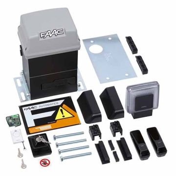 FAAC PRATICO KIT nuova versione set completo motore scorrevole 746 C idraulico 600KG - 105940
