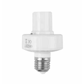 V-TAC Smart Home VT-5007 Portalampada wifi per lampadine E27 gestione via app amazon alexa google- sku 8421