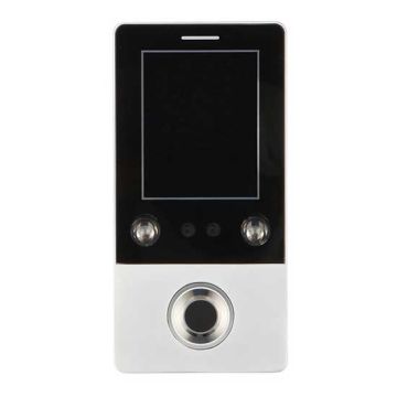 Lettore per controllo accessi da parete riconoscimento facciale con tastiera a combinazione 12V lettore RFID alluminio IP65