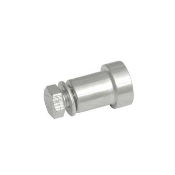 Nottolino tondo a saldare tradizionale per cremagliere zincate - cf 6 pz. Nottolino tondo a saldare tradizionale per cremagliere zincate - cf 6 pz.