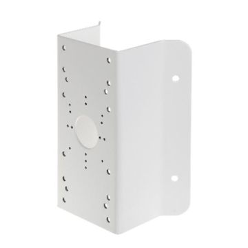 Hikvision DS-1276ZJ supporto angolare in metallo colore bianco per telecamere Hikvision DS-1276ZJ supporto angolare in metallo colore bianco per telecamere