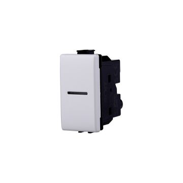Ettroit serie solar pulsante assiale unipolare 1P 10A compatibile Bticino matix MT0601 Ettroit serie solar pulsante assiale unipolare 1P 10A compatibile Bticino matix MT0601