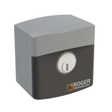 ROGER R85/60EAS Selettore a chiave ext in alluminio con cilindro standard ROGER R85/60EAS Selettore a chiave ext in alluminio con cilindro standard