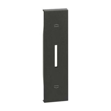 Cover Bticino Living Now per Comando Commutatore Tapparelle Nero KG06 Cover Bticino Living Now per Comando Commutatore Tapparelle Nero KG06