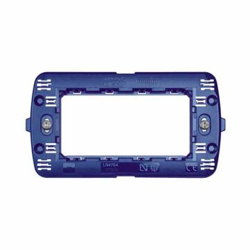 Supporto a 4 moduli per placche Living International Bticino LN4704