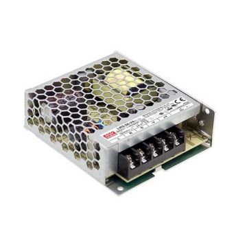 Alimentatore switching 50W 24Vdc 2.2A singola uscita Mean Well LRS-50-24 Alimentatore switching 50W 24Vdc 2.2A singola uscita Mean Well LRS-50-24