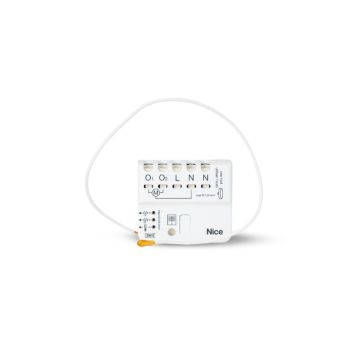 Nice BiDi-MiniShutter Modulo Radio Bidirezionale per Tapparelle, Tende e Veneziane con Controllo Smart Yubii