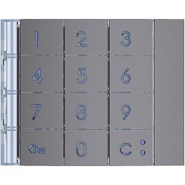 BTICINO 353003 frontale tastiera allstreet