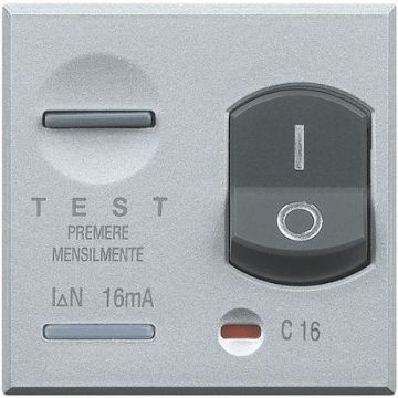 BTICINO HC4305/10 axolute - interruttore magnetotermico differenziale 1P+N 10A 10mA