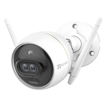 EZVIZ C3X Telecamera Bullet Wi-Fi con visione notturna a colori doppio obiettivo allarme attivo e rilevamento AI intelligente