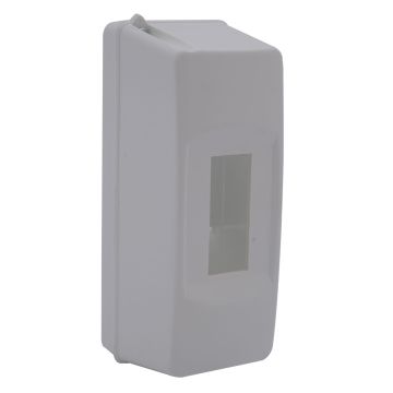 ETTROIT Centralino elettrico da parete 2 moduli IP40 bianco RAL 91682 senza coperchio - DB101012