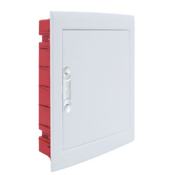 ETTROIT Centralino elettrico da incasso 24 moduli IP40 con portello cieco grigio RAL 7030 - DB112924