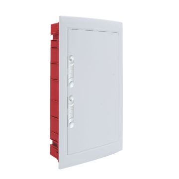 ETTROIT Centralino elettrico da incasso 36 moduli IP40 con portello cieco grigio RAL 7030 - DB112936
