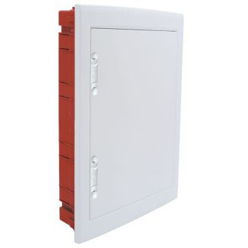 ETTROIT Centralino elettrico da incasso 54 moduli IP40 con portello cieco grigio RAL 7030 - DB112954