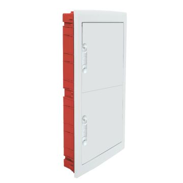 ETTROIT Centralino elettrico da incasso 72 moduli IP40 con portello cieco grigio RAL 7030 - DB112972