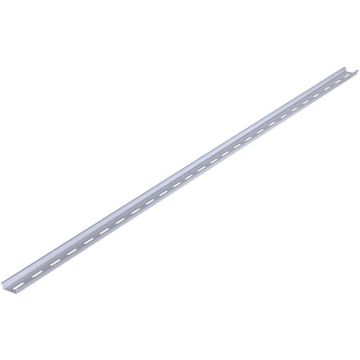 ETTROIT Guida DIN omega perforata 1 metro 35 x 15 mm in acciaio zincato - DB14987 ETTROIT Guida DIN omega perforata 1 metro 35 x 15 mm in acciaio zincato - DB14987