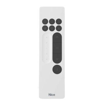 NICE Telecomando Radiocomando Bidirezionale DOMI’ P6 SV 6 Canali - Bianco trasmettitore P6SV sole on-off 