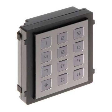 Hikvision DS-KD-KP Modulo di Espansione esterno tastiera 12 tasti fisici retroilluminata IP65 IK07 