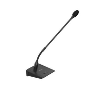 Hikvision DS-QAE0MG0G1 Microfono a Collo d’Oca Professionale per Sistemi PA con Preamplificatore Integrato e Supporto Alimentazione Phantom