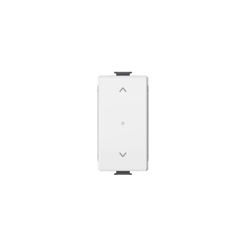 ETTROIT Comando pulsante tapparella smart Wifi Connesso saliscendi app Tuya colore bianco compatibile con Matix MTWF1202